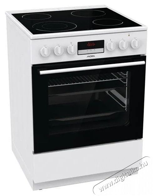 Mora C 8668 BW6 Konyhai term&eacute;kek - S&uuml;tő-főzőlap, tűzhely (szabadon&aacute;ll&oacute;) - Elektromos tűzhely (szabadon&aacute;ll&oacute;) - 505262