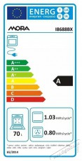 Mora I 8688 BX Konyhai term&eacute;kek - S&uuml;tő-főzőlap, tűzhely (szabadon&aacute;ll&oacute;) - Elektromos tűzhely (szabadon&aacute;ll&oacute;) - 505250