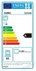 Mora C 2231 AW Konyhai term&eacute;kek - S&uuml;tő-főzőlap, tűzhely (szabadon&aacute;ll&oacute;) - Elektromos tűzhely (szabadon&aacute;ll&oacute;) - 505222