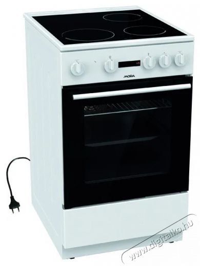 Mora C 2231 AW Konyhai term&eacute;kek - S&uuml;tő-főzőlap, tűzhely (szabadon&aacute;ll&oacute;) - Elektromos tűzhely (szabadon&aacute;ll&oacute;) - 505222