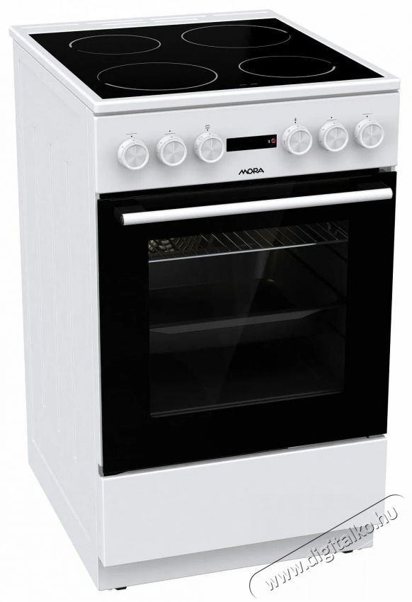 Mora C 5242 CW Konyhai term&eacute;kek - S&uuml;tő-főzőlap, tűzhely (szabadon&aacute;ll&oacute;) - Elektromos tűzhely (szabadon&aacute;ll&oacute;) - 505235