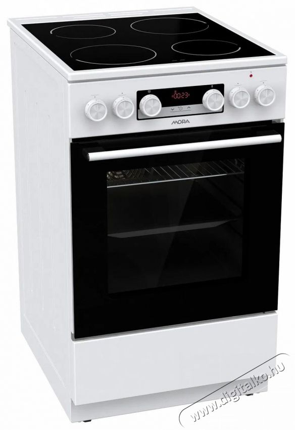 Mora C 5641 CW Konyhai term&eacute;kek - S&uuml;tő-főzőlap, tűzhely (szabadon&aacute;ll&oacute;) - Elektromos tűzhely (szabadon&aacute;ll&oacute;) - 505243