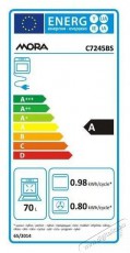 Mora C 7245 BS Konyhai term&eacute;kek - S&uuml;tő-főzőlap, tűzhely (szabadon&aacute;ll&oacute;) - Elektromos tűzhely (szabadon&aacute;ll&oacute;) - 505238