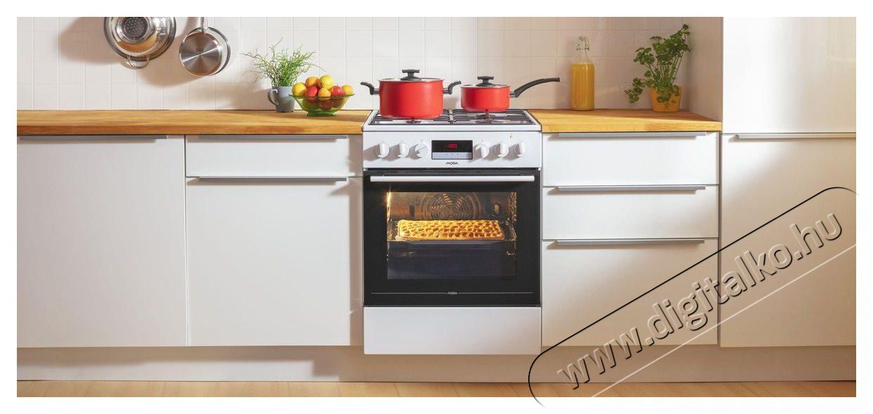 Mora C 7245 BS Konyhai term&eacute;kek - S&uuml;tő-főzőlap, tűzhely (szabadon&aacute;ll&oacute;) - Elektromos tűzhely (szabadon&aacute;ll&oacute;) - 505238