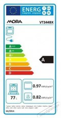 Mora VT 344 BX Konyhai term&eacute;kek - S&uuml;tő-főzőlap, tűzhely (be&eacute;p&iacute;thető) - S&uuml;tő (be&eacute;p&iacute;thető) - 505775
