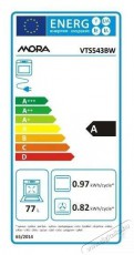 Mora VTS 543 BW Konyhai term&eacute;kek - S&uuml;tő-főzőlap, tűzhely (be&eacute;p&iacute;thető) - S&uuml;tő (be&eacute;p&iacute;thető) - 505773