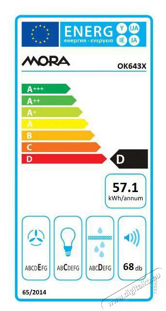Mora OK 643 X Konyhai term&eacute;kek - P&aacute;raelsz&iacute;v&oacute; - K&uuml;rtős - 509702