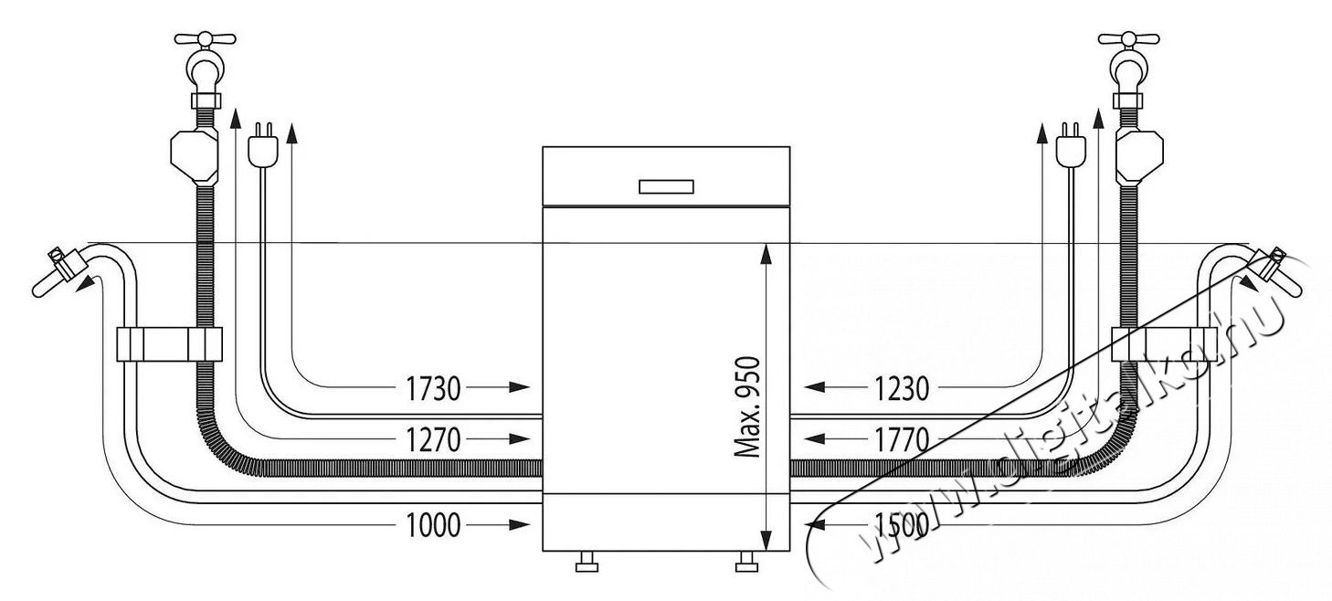 Mora IM 6463 Konyhai term&eacute;kek - Mosogat&oacute;g&eacute;p - Norm&aacute;l (60cm) be&eacute;p&iacute;thető mosogat&oacute;g&eacute;p - 515667