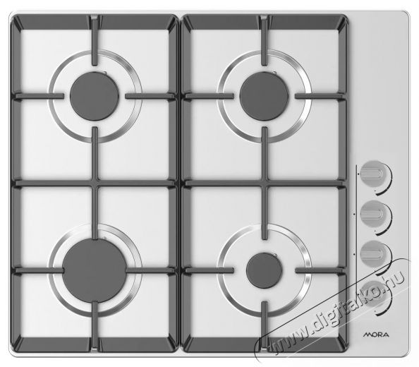Mora VDP 646X7 Konyhai termékek - Sütő-főzőlap, tűzhely (beépíthető) - Gázfőzőlap (beépíthető) - 515670
