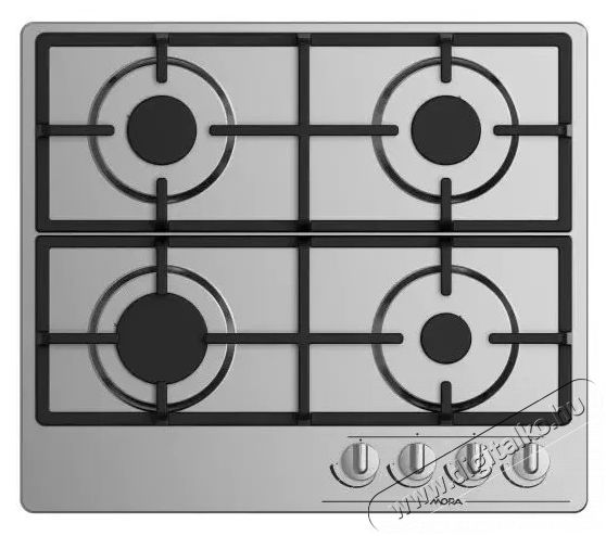 Mora VDP 647 X7 Konyhai term&eacute;kek - S&uuml;tő-főzőlap, tűzhely (be&eacute;p&iacute;thető) - G&aacute;zfőzőlap (be&eacute;p&iacute;thető) - 515676