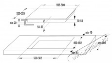 Mora VDST 651 C Konyhai termékek - Sütő-főzőlap, tűzhely (beépíthető) - Elektromos főzőlap (beépíthető) - 515696