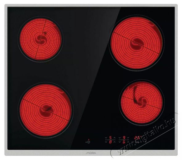Mora VDST 651 X Konyhai termékek - Sütő-főzőlap, tűzhely (beépíthető) - Elektromos főzőlap (beépíthető) - 515694