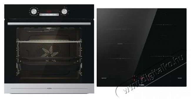 Mora VT 545 BXB + VDIT 67E C Sütő-főzőlap szett (beépíthető) Konyhai termékek - Sütő-főzőlap, tűzhely (beépíthető) - Sütő-főzőlap szett (beépíthető) - 527515