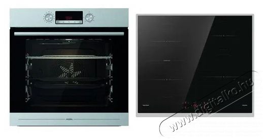 Mora VTS 546 DX + VDIT 67E X Sütő-főzőlap szett (beépíthető) Konyhai termékek - Sütő-főzőlap, tűzhely (beépíthető) - Sütő-főzőlap szett (beépíthető) - 527514
