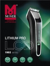 Moser 1902-0460 Lithium Ion LCD hajnyíró Szépségápolás / Egészség - Hajápolás - Haj / szakáll vágó, nyíró - 303122