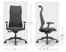 MOSH Airflow 502 - fekete Iroda &eacute;s sz&aacute;m&iacute;t&aacute;stechnika - Egy&eacute;b sz&aacute;m&iacute;t&aacute;stechnikai term&eacute;k - 518401