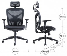 MOSH AIRFLOW-601 fekete Iroda és számítástechnika - Egyéb számítástechnikai termék - 518384