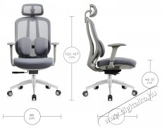 MOSH Airflow 616 szürke Iroda és számítástechnika - Egyéb számítástechnikai termék - 518391