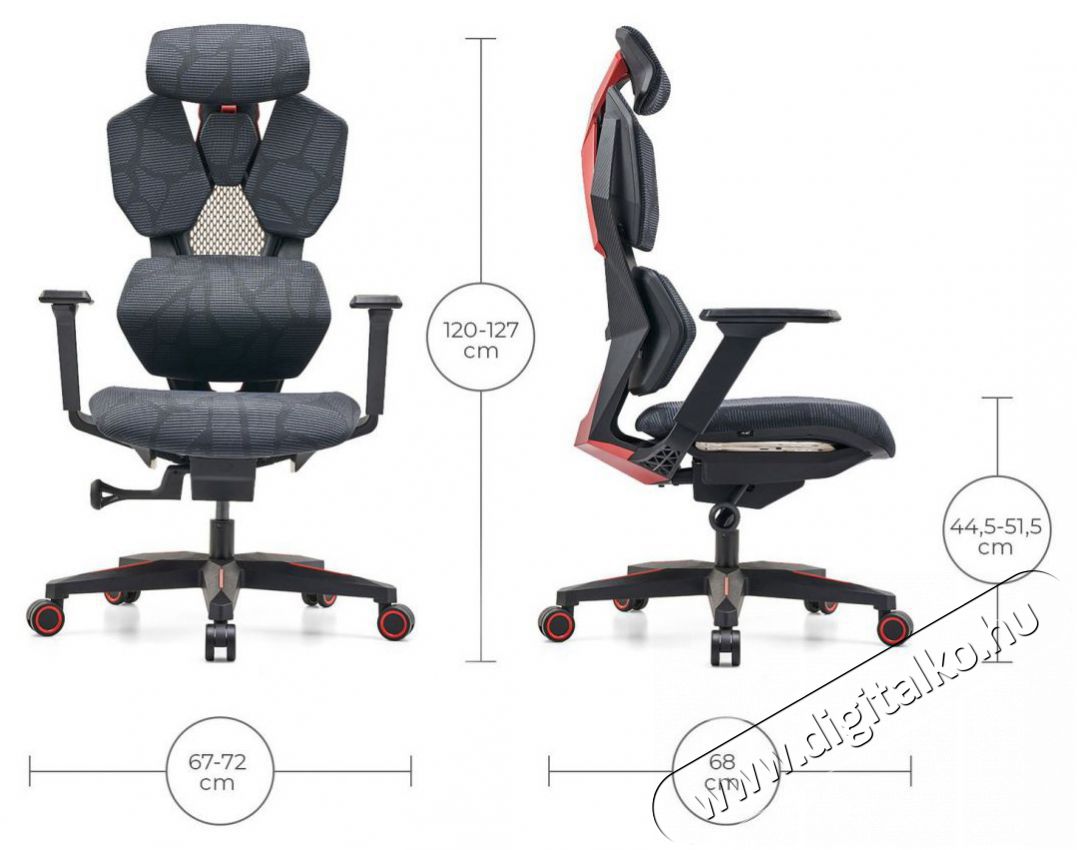 MOSH Arcadia - fekete/piros Iroda &eacute;s sz&aacute;m&iacute;t&aacute;stechnika - Egy&eacute;b sz&aacute;m&iacute;t&aacute;stechnikai term&eacute;k - 518390