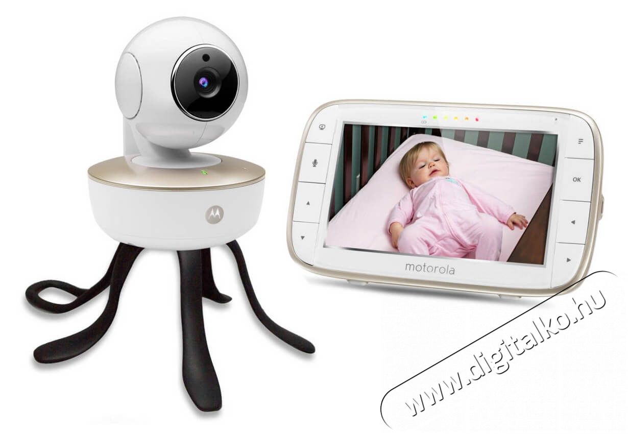 Motorola MBP855 Wifi-s bébiőr Szépségápolás / Egészség - Baba mama termék - Bébiőr / babafigyelő - 340278