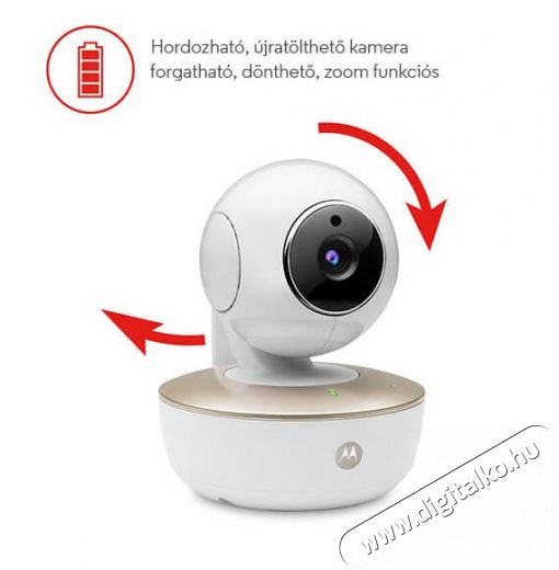 Motorola MBP855 Wifi-s bébiőr Szépségápolás / Egészség - Baba mama termék - Bébiőr / babafigyelő - 340278
