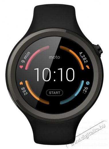 Motorola Moto 360 Sport okosóra - fekete Mobil / Kommunikáció / Smart - Okos eszköz - Okosóra - 296374