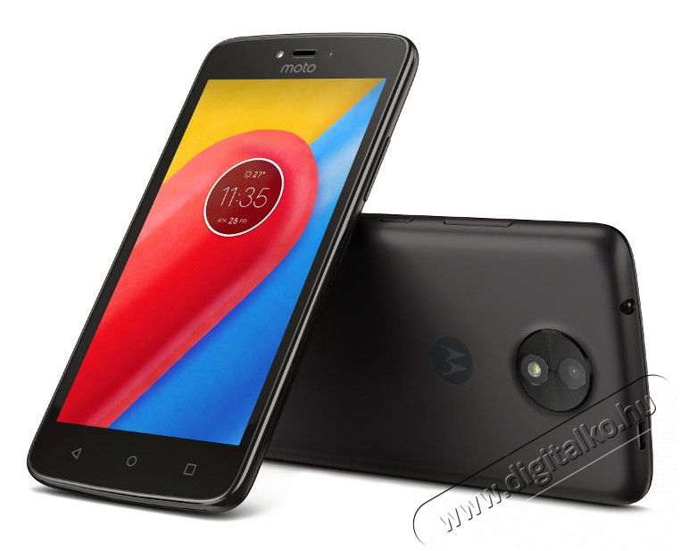 Motorola Moto C 16GB DS (XT1754) okostelefon - fekete Mobil / Kommunikáció / Smart - Okostelefon - Android - 319970