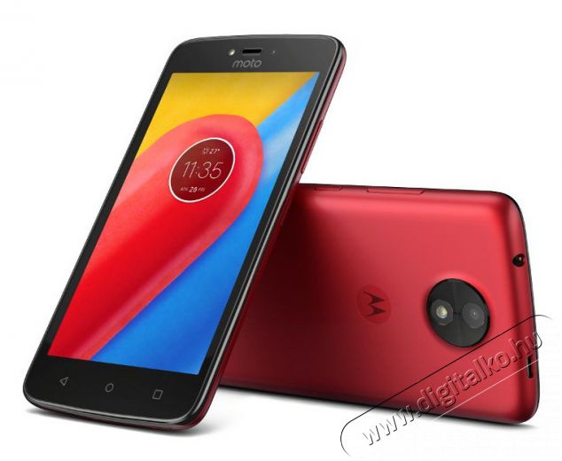 Motorola Moto C 16GB DS (XT1754) okostelefon - piros Mobil / Kommunikáció / Smart - Okostelefon - Android - 319972