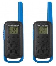 Motorola T62 Talkabout walkie talkie - kék Mobil / Kommunikáció / Smart - Walkie-Talkie / PMR rádió - Walkie-Talkie / PMR rádió - 345376