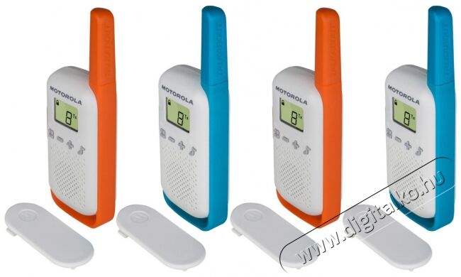 Motorola Talkabout T42 Quad walkie talkie (4db) Mobil / Kommunikáció / Smart - Walkie-Talkie / PMR rádió - Walkie-Talkie / PMR rádió - 369738