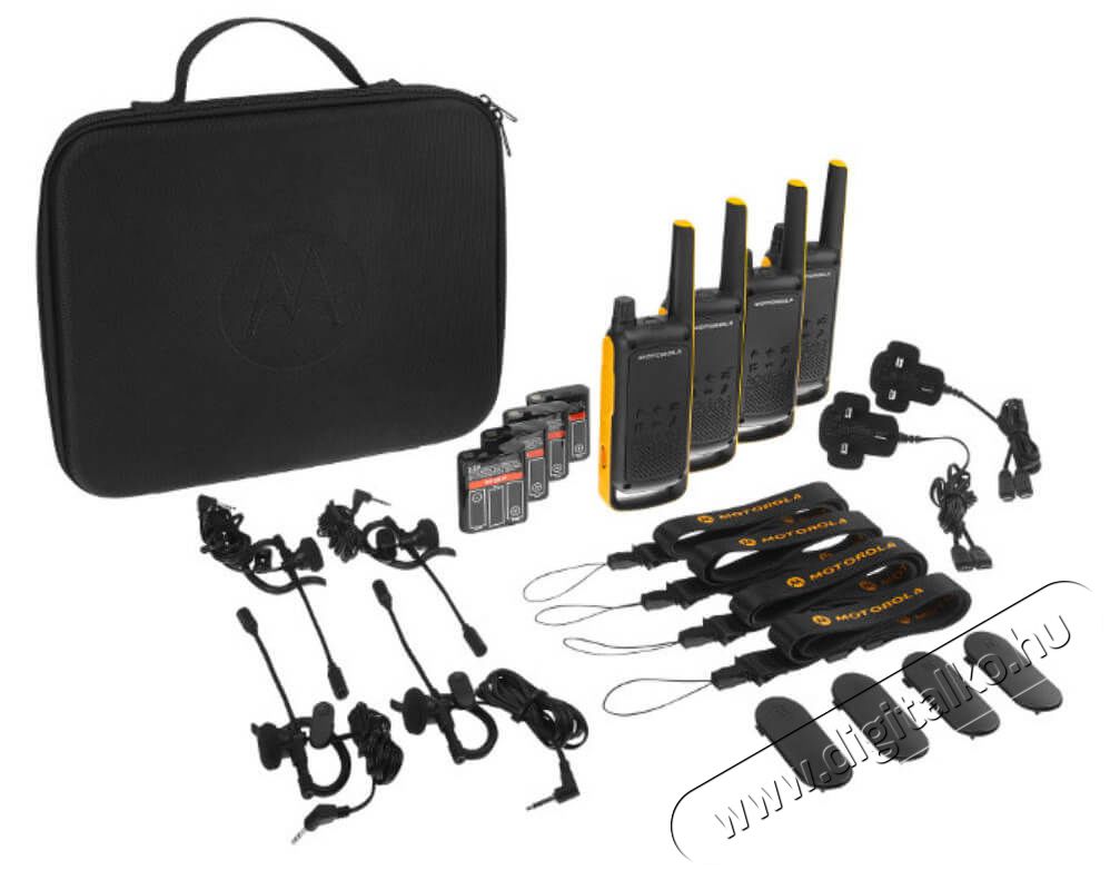 Motorola Talkabout T82 Extreme Quad walkie talkie Mobil / Kommunikáció / Smart - Walkie-Talkie / PMR rádió - Walkie-Talkie / PMR rádió - 336793