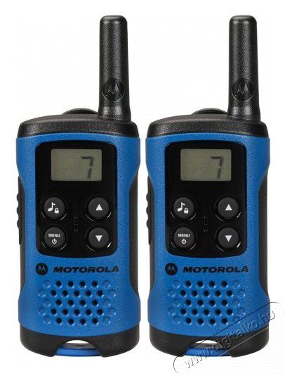 Motorola TLKR-T41 walkie talkie - kék Mobil / Kommunikáció / Smart - Walkie-Talkie / PMR rádió - Walkie-Talkie / PMR rádió - 300183