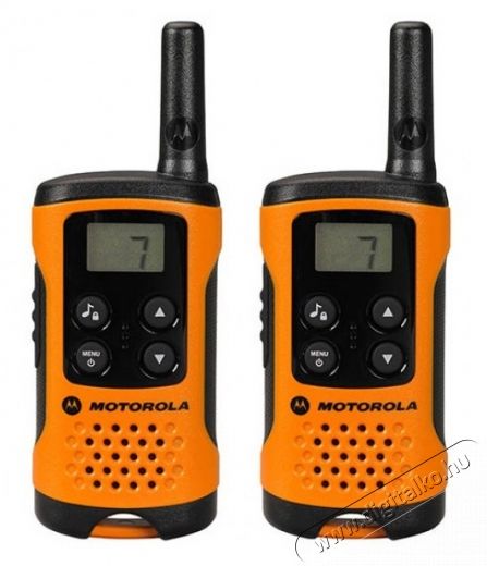 Motorola TLKR-T41 walkie talkie - narancss&aacute;rga Mobil / Kommunik&aacute;ci&oacute; / Smart - Walkie-Talkie / PMR r&aacute;di&oacute; - Walkie-Talkie / PMR r&aacute;di&oacute; - 295277
