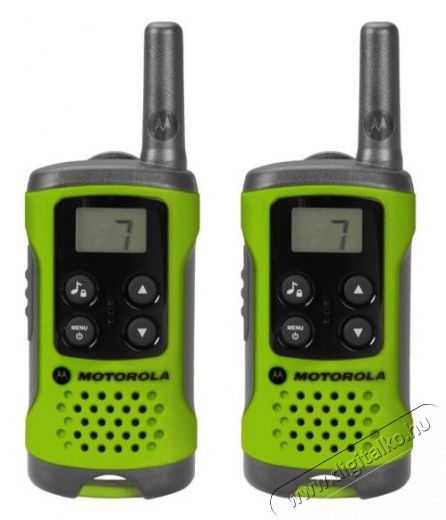 Motorola TLKR-T41 walkie talkie - zöld Mobil / Kommunikáció / Smart - Walkie-Talkie / PMR rádió - Walkie-Talkie / PMR rádió - 295278