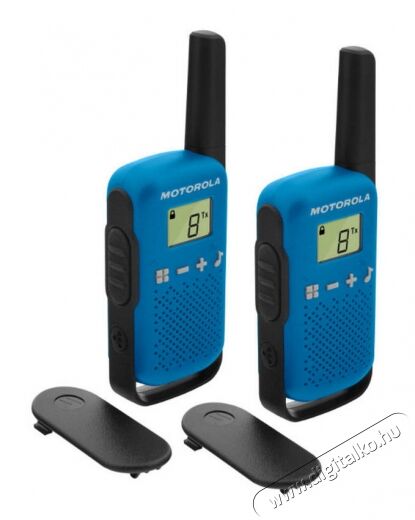 Motorola Talkabout T42 walkie talkie - kék Mobil / Kommunikáció / Smart - Walkie-Talkie / PMR rádió - Walkie-Talkie / PMR rádió - 344639