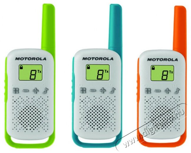 Motorola Talkabout T42 Triple Pack walkie talkie (3db) Mobil / Kommunikáció / Smart - Walkie-Talkie / PMR rádió - Walkie-Talkie / PMR rádió - 369739