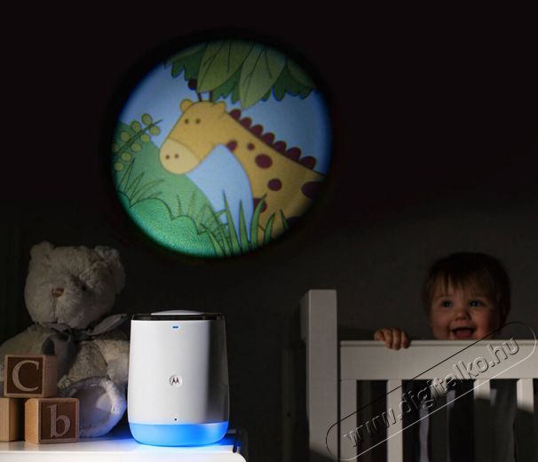 Motorola MBP85SN Smart Nursery álomgép beépített bébiőrrel Szépségápolás / Egészség - Baba mama termék - Baba altató - 325214