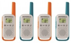 Motorola Talkabout T42 Quad walkie talkie (4db) Mobil / Kommunikáció / Smart - Walkie-Talkie / PMR rádió - Walkie-Talkie / PMR rádió - 369738