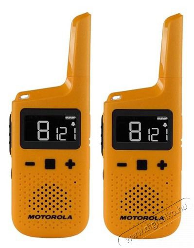 Motorola Talkabout T72 sárga walkie talkie (2db) + EU/UK adapter Mobil / Kommunikáció / Smart - Walkie-Talkie / PMR rádió - Walkie-Talkie / PMR rádió - 495169