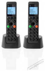 Motorola DOT202 fekete dect telefon Mobil / Kommunikáció / Smart - DECT / cordless telefon - 506174