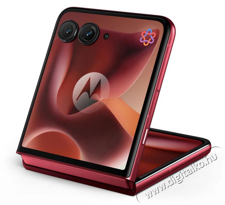 Motorola Razr 60 Ultra 7 5G 16/512GB DualSIM Pantone Rio Red - piros Mobil / Kommunik&aacute;ci&oacute; / Smart - Okostelefon - Android - 513628