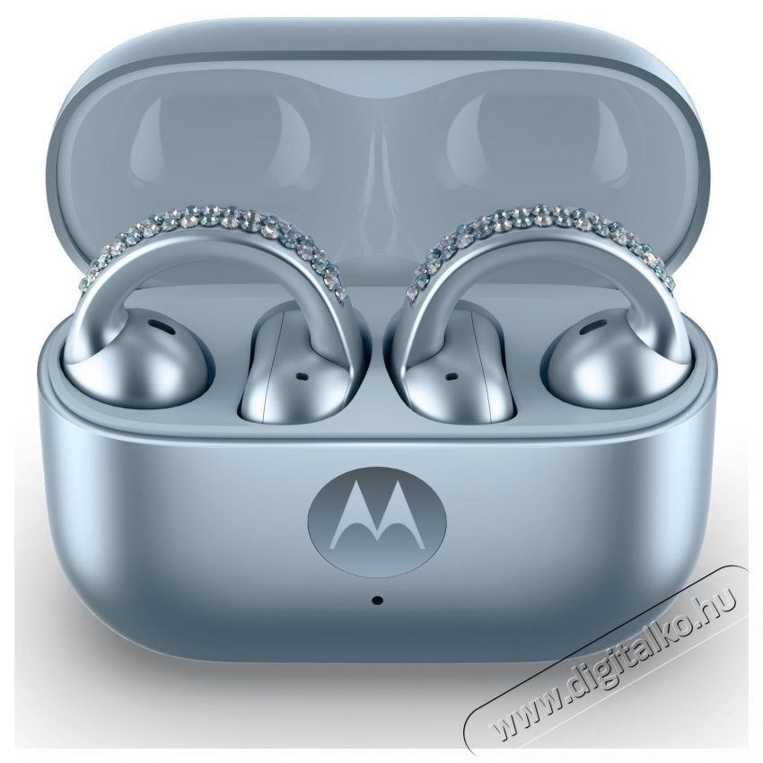 Motorola Razr 60 Swarovski mobiltelefon, Dual SIM, 256GB, 8GB RAM, Ice Melt + moto buds loop f&uuml;lhallgat&oacute; Mobil / Kommunik&aacute;ci&oacute; / Smart - Okostelefon - Android - 534412