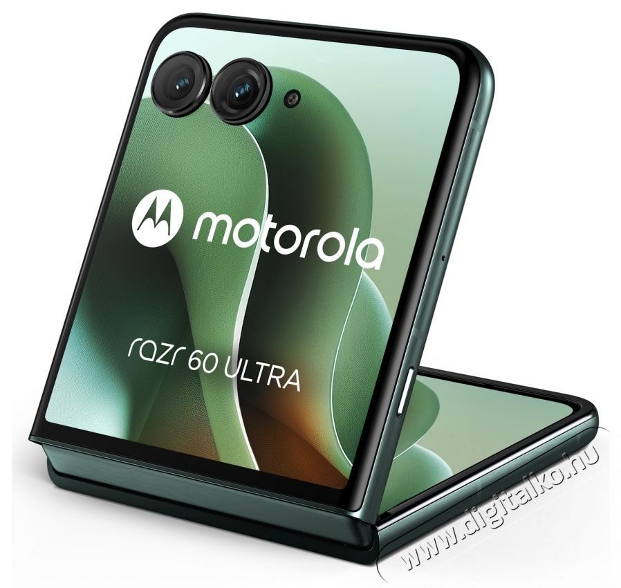 Motorola razr 60 ultra mobiltelefon, Dual SIM, 512 GB, 16 GB RAM, 5G, Pantone Scarab Mobil / Kommunik&aacute;ci&oacute; / Smart - Okostelefon - Android - 534416