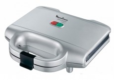 Moulinex SM154135 Ultracompact szendvicssütő - ezüst Konyhai termékek - Konyhai kisgép (sütés / főzés / hűtés / ételkészítés) - Melegszendvics / gofri sütő - 294878