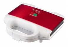 Moulinex SM159530 Ultracompact szendvicssütő - piros Konyhai termékek - Konyhai kisgép (sütés / főzés / hűtés / ételkészítés) - Melegszendvics / gofri sütő - 294879
