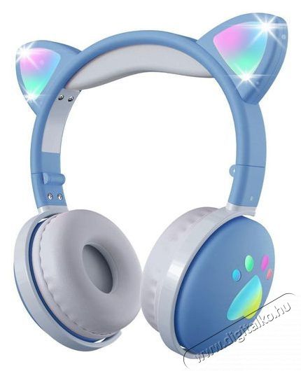 MOZOS KID-DOG-BT-BLUE Audio-Video / Hifi / Multim&eacute;dia - F&uuml;l &eacute;s Fejhallgat&oacute;k - Fejhallgat&oacute; mikrofonnal / headset - 518920