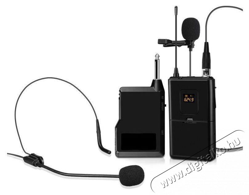 MOZOS MIC-UHF-SET Fot&oacute;-Vide&oacute; kieg&eacute;sz&iacute;tők - Mikrofon - &Eacute;nek &eacute;s hangszer mikrofon - 525356