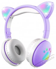 MOZOS KID-DOG-BT-VIOLET vezeték nélküli fül-/fejhallgató Audio-Video / Hifi / Multimédia - Fül és Fejhallgatók - Fejhallgató - 529007