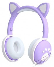 MOZOS KID-DOG-BT-VIOLET vezeték nélküli fül-/fejhallgató Audio-Video / Hifi / Multimédia - Fül és Fejhallgatók - Fejhallgató - 529007