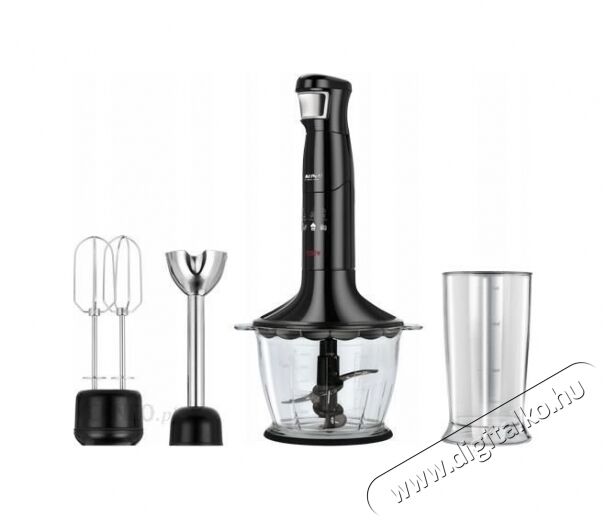 MPM MBL-29/C Botmixer szett - fekete Konyhai termékek - Konyhai kisgép (előkészítés / feldolgozás) - Botmixer - 351574